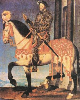 Francois Clouet : Portrait of Francis I King of France